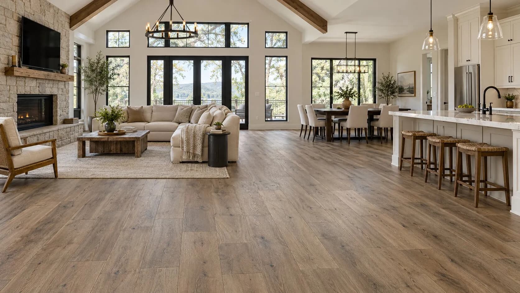 Open Concept Living Area - Perry, GA