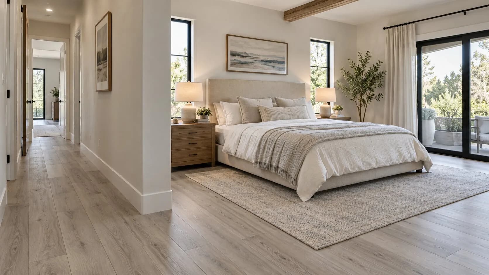 Master Bedroom & Hallway - Byron, GA
